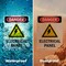 Signmission Electrical Panel Danger Sign, Vinyl Decal, 5in W x 7in L, 2PK OS-2PACK-DS-D-57-V-2213 - alternate 3
